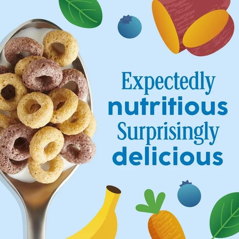 Cheerios Blueberry Banana Veggie Blends CEREALIZATE PRICMX