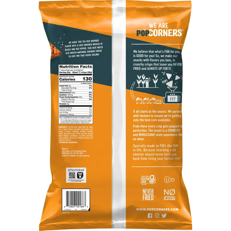 POPCORNERS SPICY QUESO CEREALIZATE PRICMX