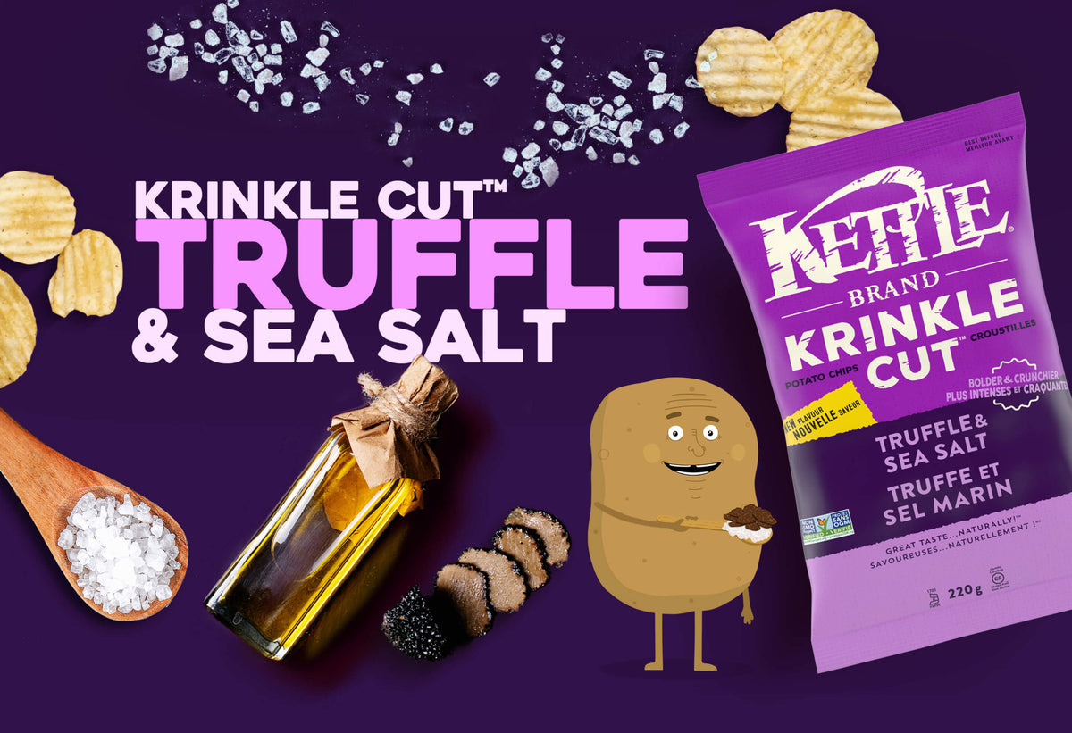 KETTLE BRAND TRUFFLE OIL AND SEA SALT CHIPS CEREALIZATE PRICMX