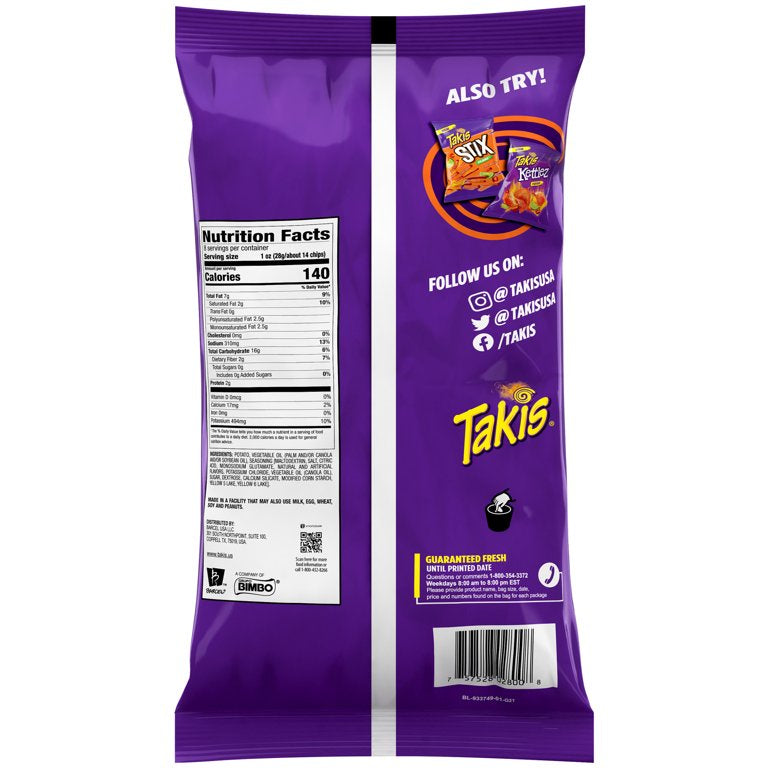 Takis Kettle Habanero CEREALIZATE PRICMX