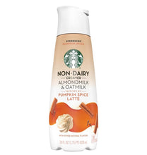 Cargar imagen en el visor de la galería, Starbucks Pumpkin Spice Latte Almond And Oat Milk Creamer