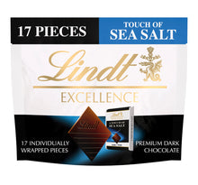 Cargar imagen en el visor de la galería, Lindt Excellence Dark Chocolate And Sea Salt
