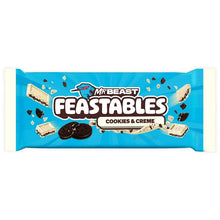 Cargar imagen en el visor de la galería, Feastables Cookies And Creme Chocolate Bar
