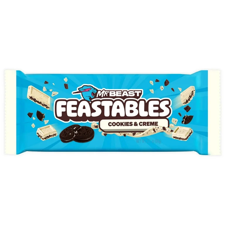 Feastables Cookies And Creme Chocolate Bar