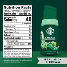 Cargar imagen en el visor de la galería, Starbucks Chocolate Java Mint Creamer
