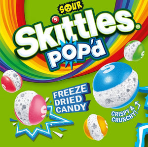 Skittles Sour Pop’d Freeze Dried