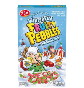 Fruity Pebbles Winterfest With Marshmallows