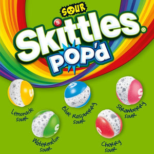 Skittles Sour Pop’d Freeze Dried