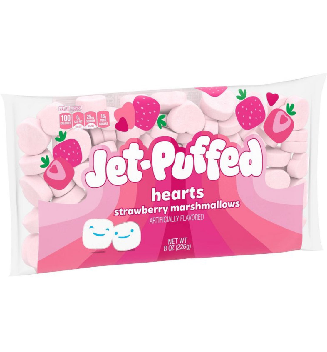 Jet Puffed Strawberry Marshmallow Hearts CEREALIZATE PRICMX