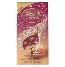 Cargar imagen en el visor de la galería, Lindor Lindt White Chocolaye Cherry Vanilla
