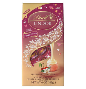 Lindor Lindt White Chocolaye Cherry Vanilla