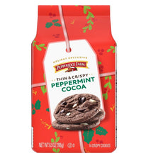 Cargar imagen en el visor de la galería, Peppermint Cocoa Thin &amp; Crispy Cookies
