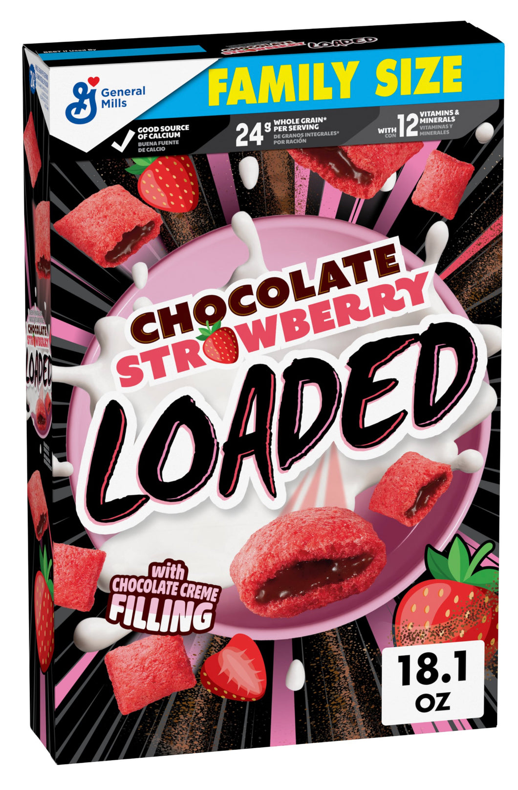 Chocolate Strawberry Loaded Cereal