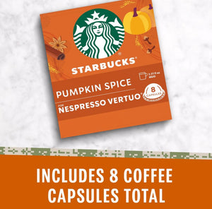 Starbucks Pumpkin Spice Nespresso Vertuo