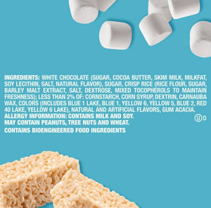 M&m’s White Chocolate Marshmallow Crispy