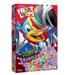 Froot Loops Spooky Color Change Milk