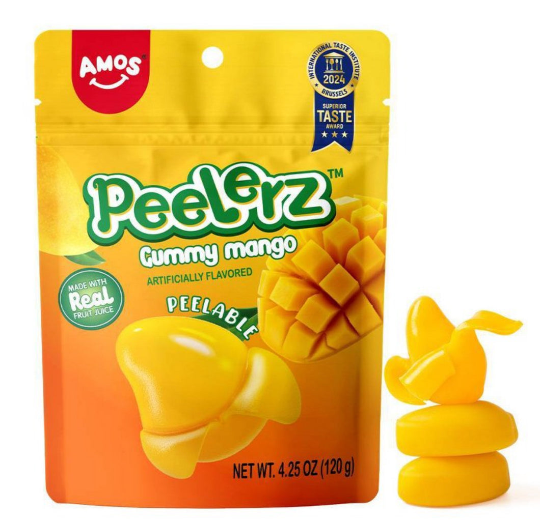 Amos Peelerz Mango Gummies