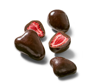 Christmas Freeze Dried Strawberries Covered in Dark Chocolate