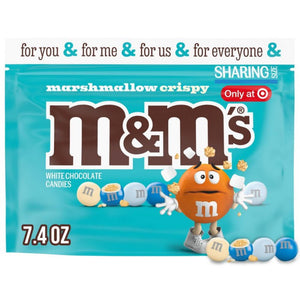 M&m’s White Chocolate Marshmallow Crispy