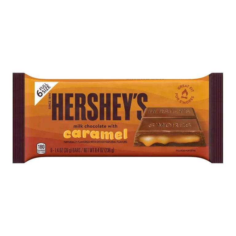 HERSHEY'S Milk Chocolate with Caramel