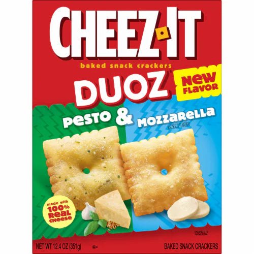 Cheez It Duoz Pesto & Mozzarella