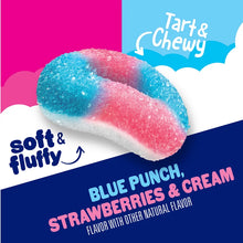 Cargar imagen en el visor de la galería, Sweet Tarts Gummy Halos Blue Punch and Strawberries and Cream
