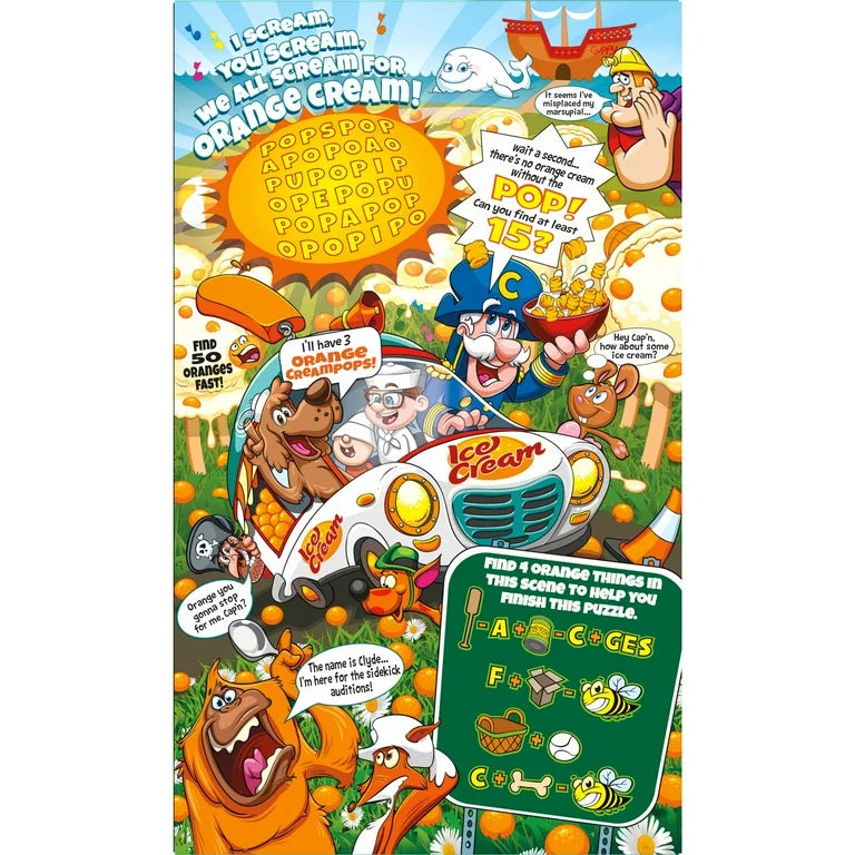 Cap'n Crunch Orange Creampop