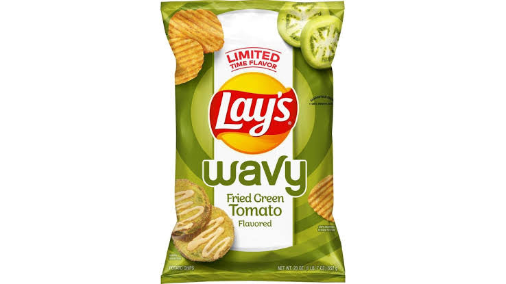 Lays Wavy Fried Green Tomato
