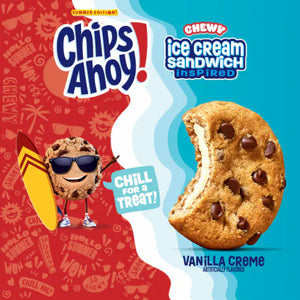 Chips Ahoy! Ice Cream Sandwich Inspired