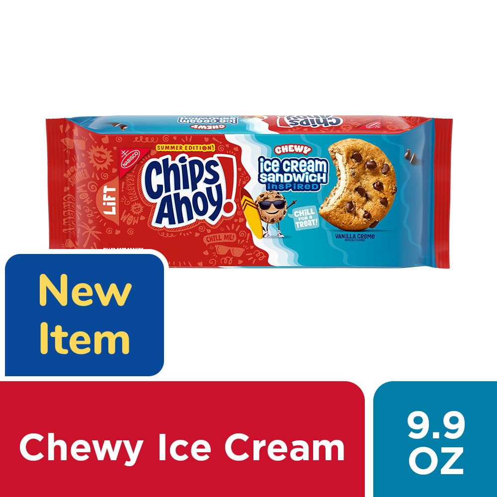 Chips Ahoy! Ice Cream Sandwich Inspired