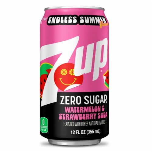 7 Up Strawberry Watermelon Zero