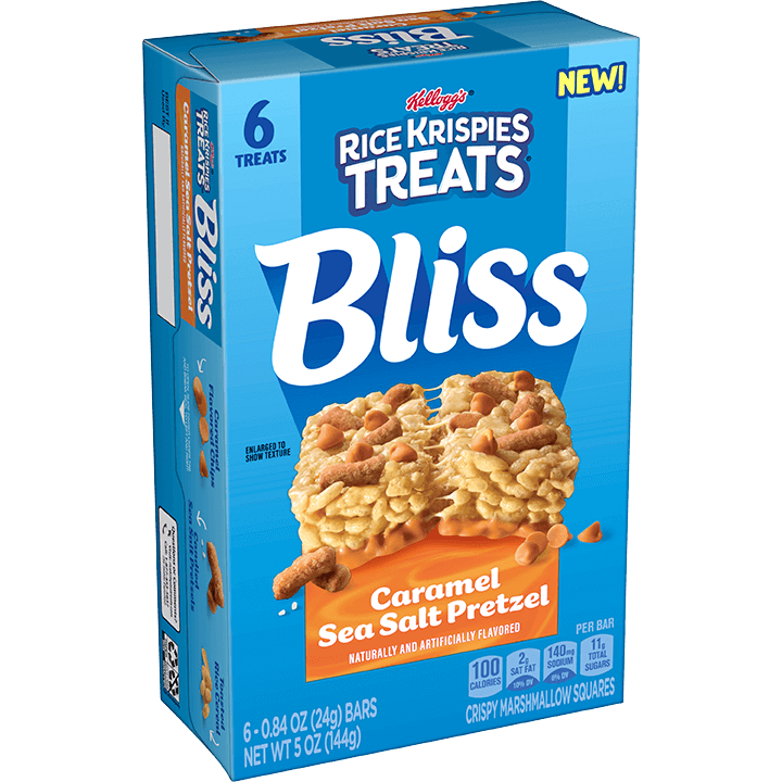 Rice Krispies Bliss Caramel Sea Salt Pretzel