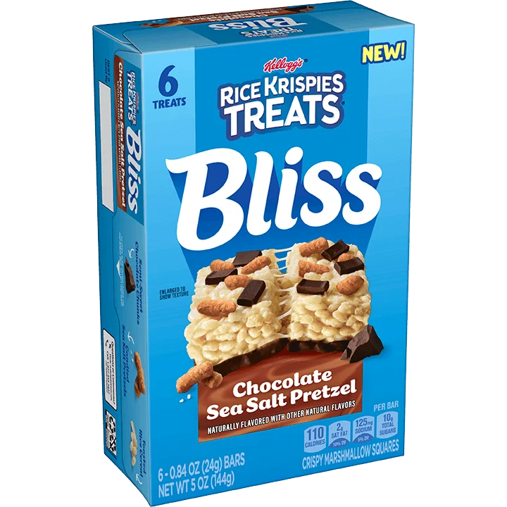 Rice Krispies Bliss Chocolate Sea Salt Pretzel