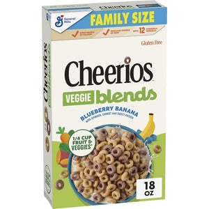 Cheerios Blueberry Banana Veggie Blends