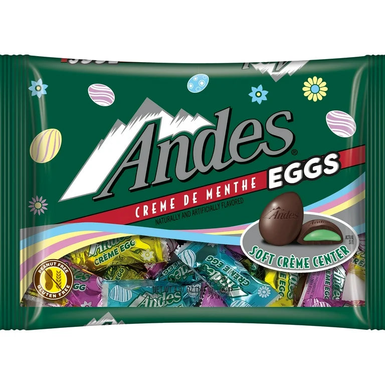Andes Creme De Menthe Easter Eggs