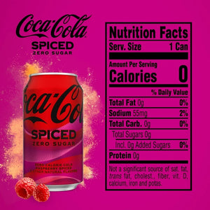 Coca Cola Spiced Raspberry Zero