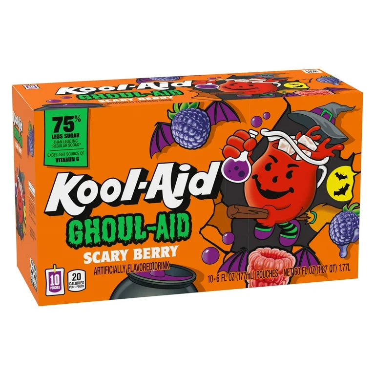 Kool Aid Ghoul Aid Scary Berry