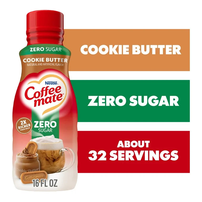 Coffee Mate Zero Sugar Cookie Butter Creamer