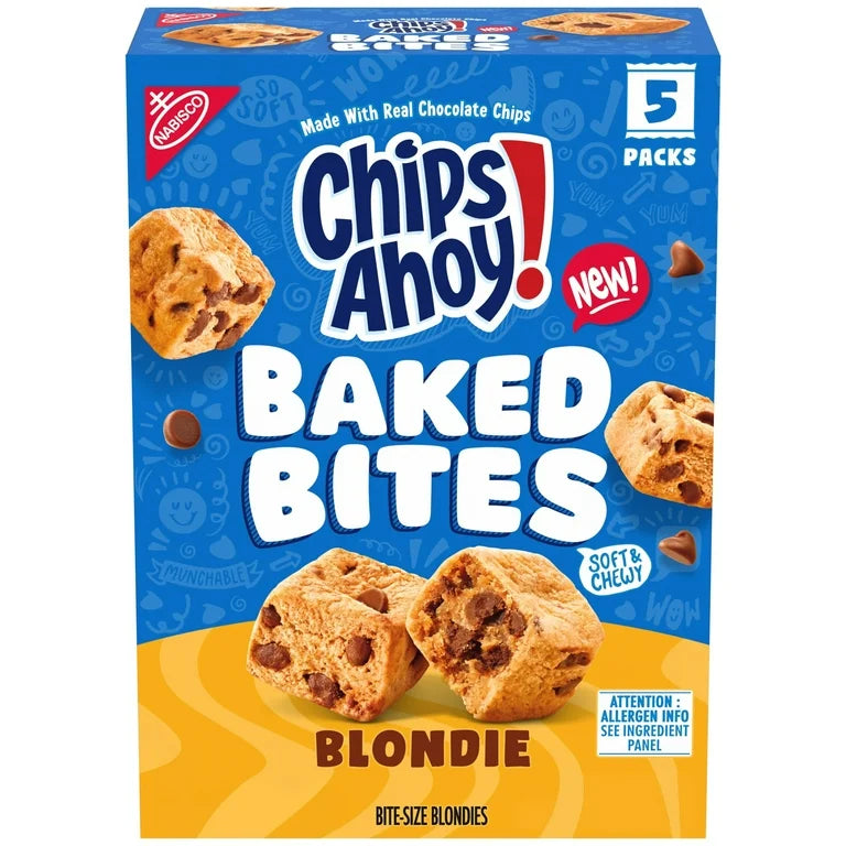 Chips Ahoy Chocolate Chip Cake Bites Baked Blondie