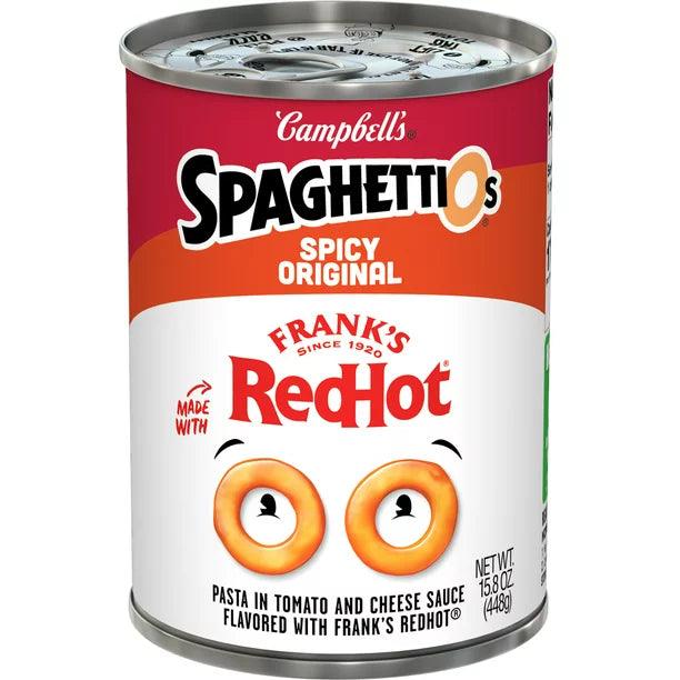 Campbells Spaghettios Original Red Hot