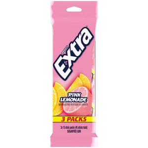 Extra Pink Lemonade Bubblegum