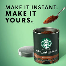 Cargar imagen en el visor de la galería, Starbucks Premium Instant Medium Roast Coffee
