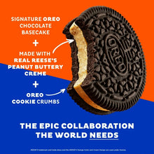 Cargar imagen en el visor de la galería, Oreo Reese’s Peanut Buttery Creme Chocolate Sandwich Cookies Limited Edition
