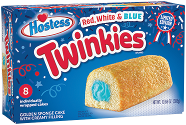 Twinkies Red, White & Blue