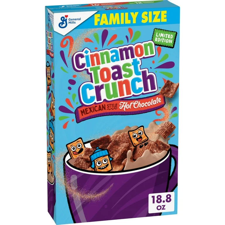 Cinnamon Toast Crunch Mexican Style Hot Chocolate