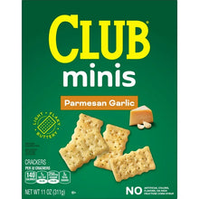 Cargar imagen en el visor de la galería, Club Minis Parmesan Garlic Mini Crackers
