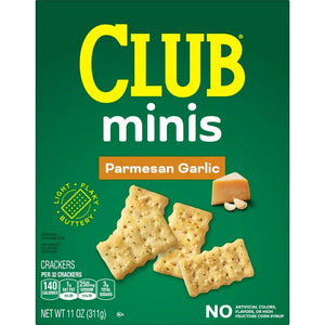 Club Minis Parmesan Garlic Mini Crackers