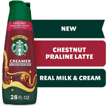Cargar imagen en el visor de la galería, Starbucks Chestnut Praline Flavored Coffee Creamer
