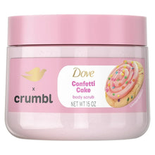 Cargar imagen en el visor de la galería, Dove Crumbl Exfoliating Body Scrub Confetti Cake
