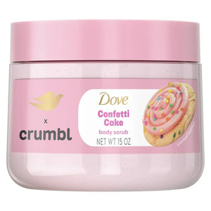 Dove Crumbl Exfoliating Body Scrub Confetti Cake